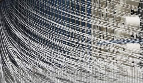 image de textile en cours de recyclage